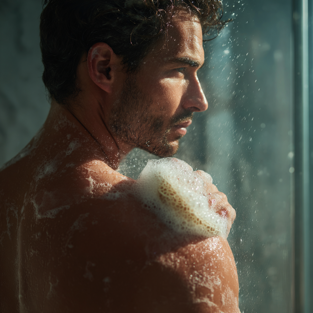 noryn Body Wash para Hombres 480 ml | Fórmula Natural Menta y Lima