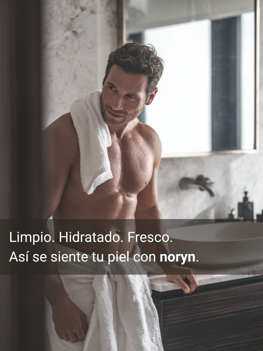 Body Wash para Hombres 480 ml. Fórmula Natural Menta y Lima