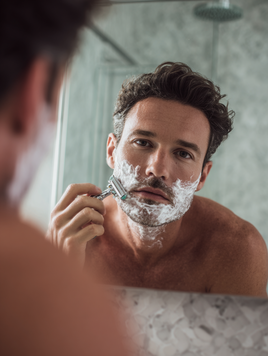 After Shave para Hombres 120 ml. Fórmula Natural. Alivia e Hidrata la piel. Aroma Menta y Lima.